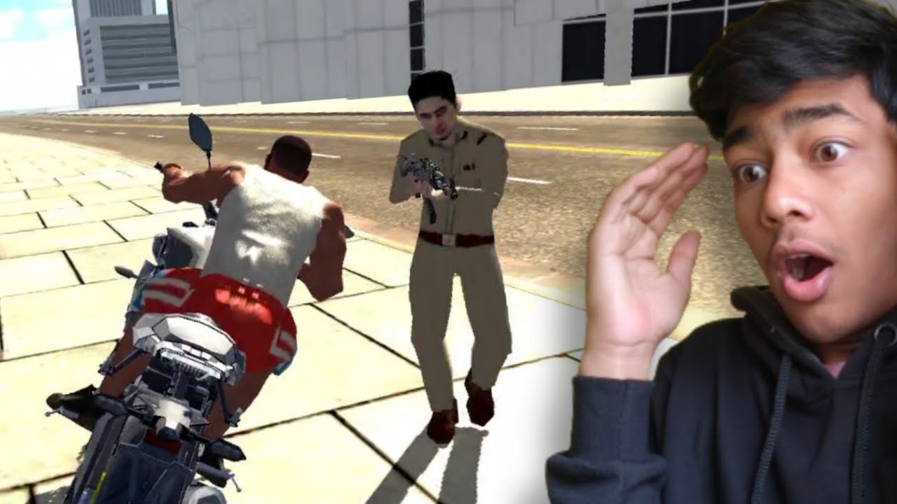 Policeman Killed Me In Indian Bike Driving 3d Game | Nitin Patel 🙂 