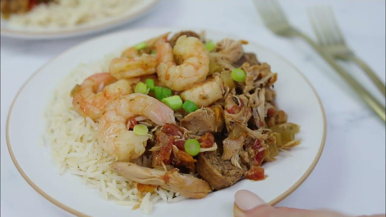 Jambalaya Freezer Meal Easy Dinner Ideas Slow Cooker Recipe