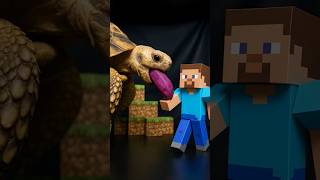 Mukbang Asmr Eating Minecraft Steve Sweet Potato Turtle Bite