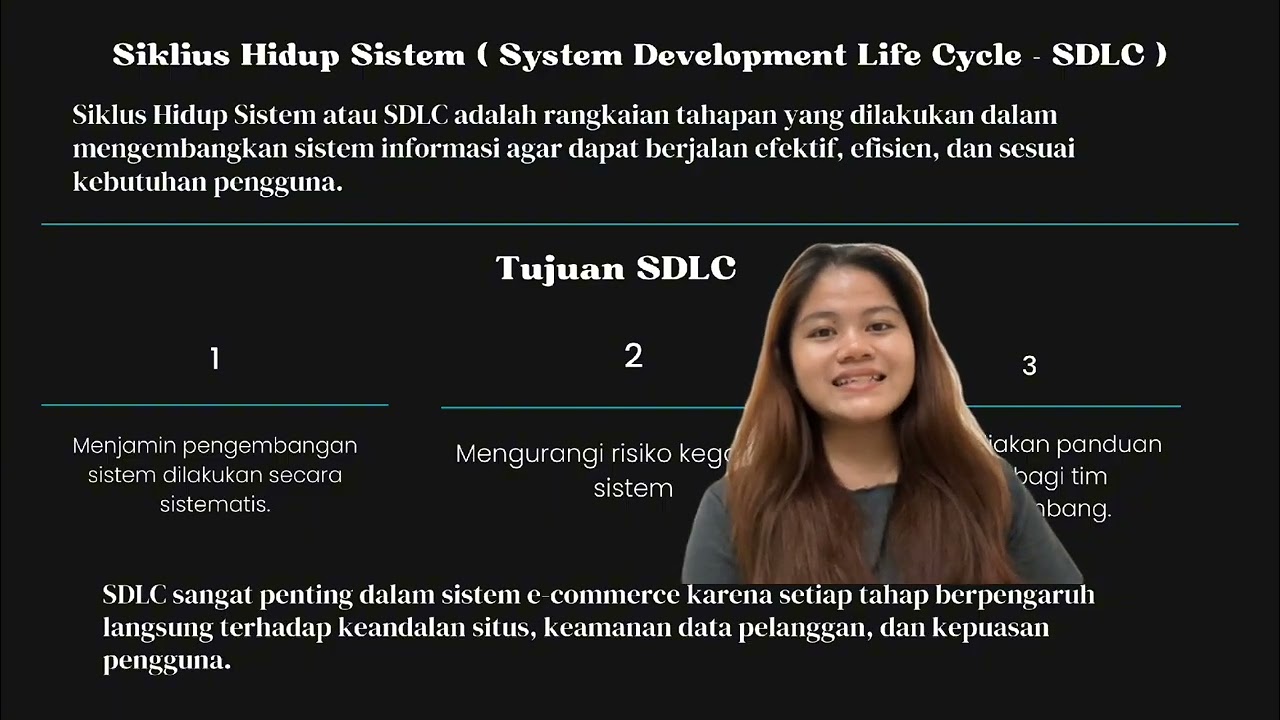 Tugas Luaran SIM : KEL-3. SIKLUS HIDUP SYSTEM DAN PENGEMBANGAN SISTEM INFORMASI SISTEM Е- COMMERCE