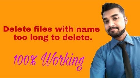 How to Rename and Delete Files with Long Names on Windows 7,8,8.1,10 using Winrar