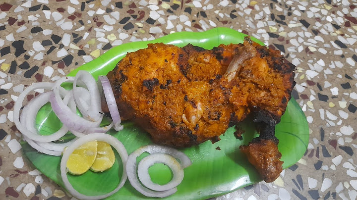 Tandoori chicken