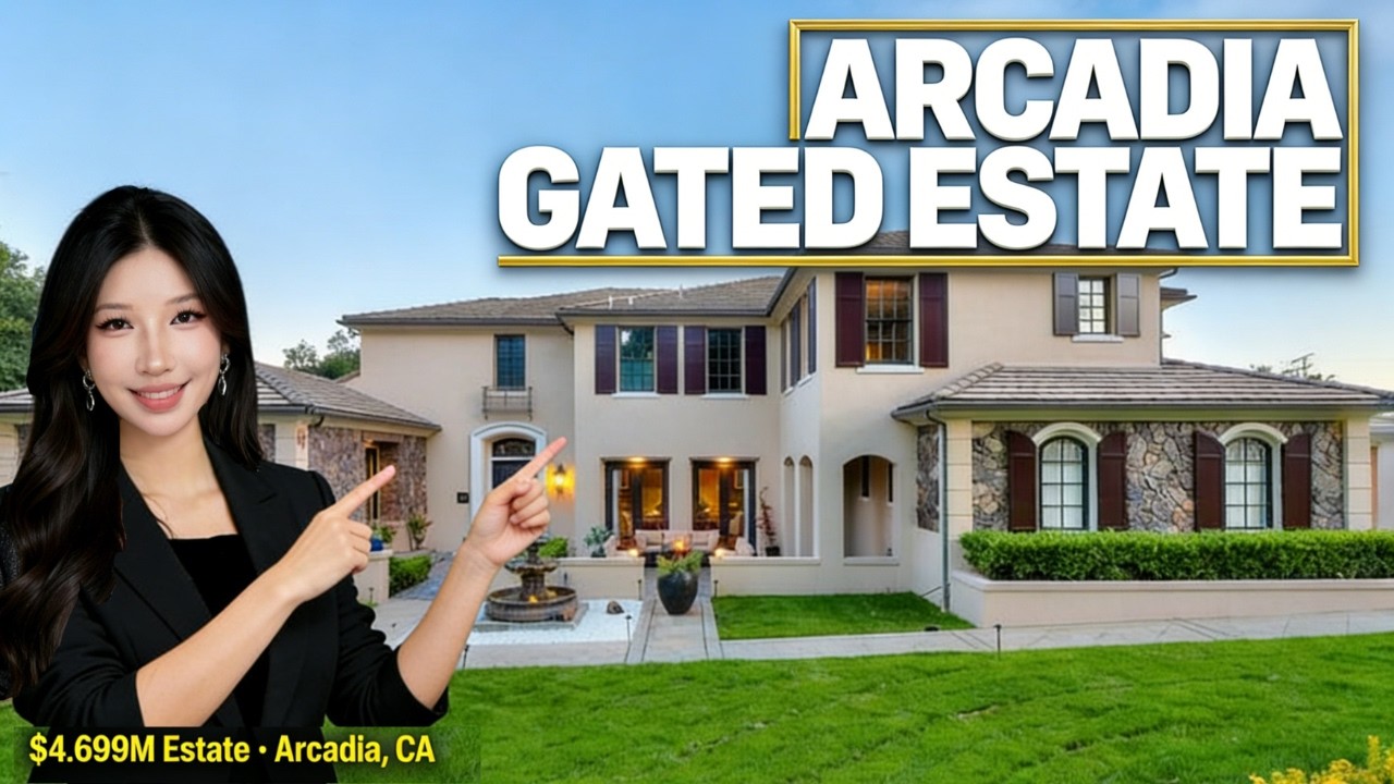 arcadia ‼️亚凯迪亚铁门社区$470万豪宅｜学区+社区+格局完整解析| 4.7