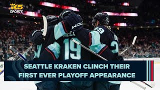 Seattle Kraken clinch their first ever playoff appearance