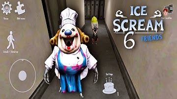 Ice Scream 6 Friends: Charlie - Gameplay Walkthrough Part 1 (Android,iOS)
