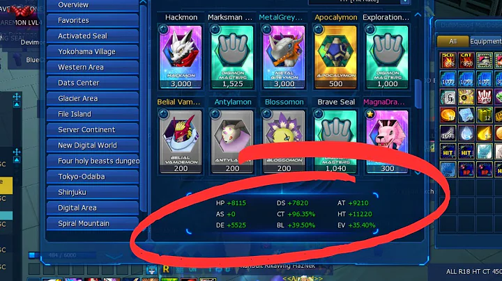 Seal Master Guide (Updated) - Digimon Masters Online