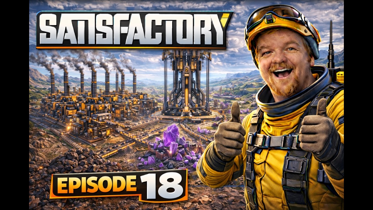 Scaling the Factory for the Next Phase - Satisfactory - Episode 18