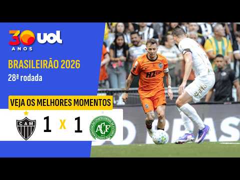 ATLÉTICO-MG 1 X 1 CHAPECOENSE | MELHORES MOMENTOS | BRASILEIRÃO 2026