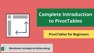 PivotTables for Beginners - Introduction to PivotTables in Excel