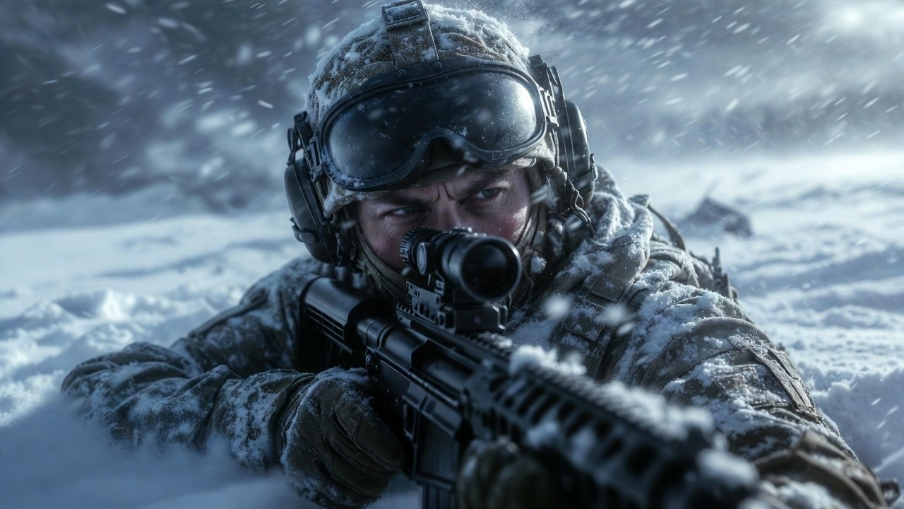 Sie war drei Tage lang in einem Schneesturm gefangen – bis feindliche Streitkräfte ihr Scharfschütze