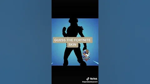 guess fortnite skin .like this video