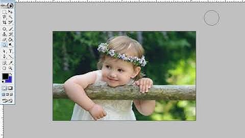 How to use Blur tool,Sharpen tool and Smudge tool in adobe photo shop 7.0 lecture 18 in Urdu/Hindi