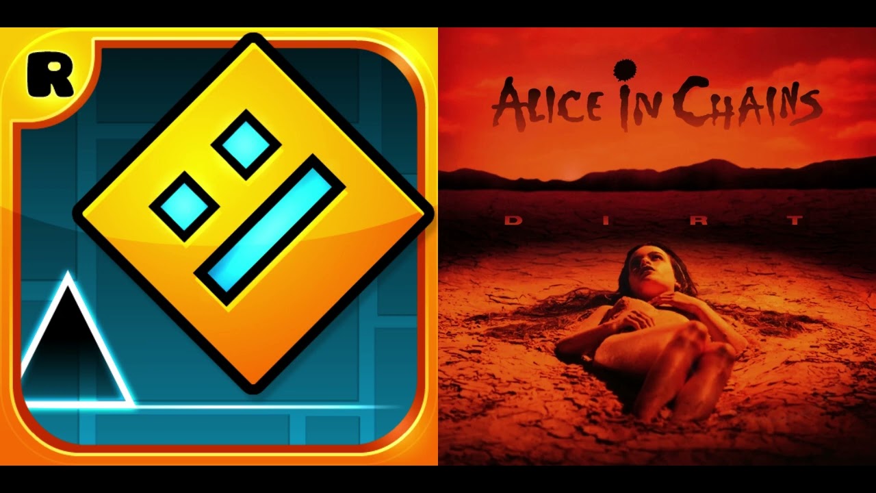 Geometry Dash - Practice Mode (Stay Inside Me) VS Alice In Chains - Would?  (mashup)