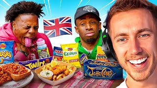 MINIMINTER REACTS TO SPEED TRIES BRITISH SNACKS