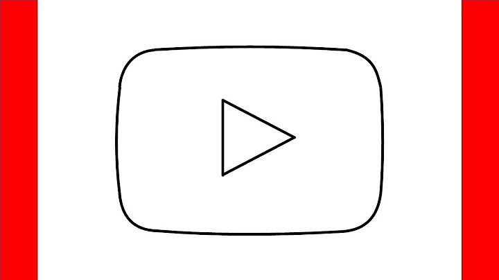 How To Draw Youtube Logo - Step By Step Drawing
