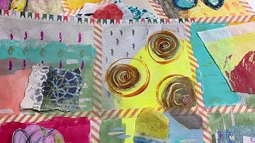 Paper Prep - Part 1 Accordion Book - Day 21 The 100 Day Project #100DaysOfNoPlanJustArt
