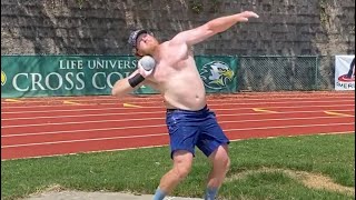 Ryan Crouser, Olympic Gold Metalist, Practice Session, 7/15/20