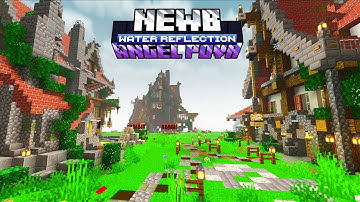 NEWB X ANGEL POVA 1.21.101 Shader | Minecraft Pe 1.21+ Shader | High End Device Shader | Game Load