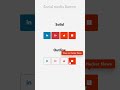 Modern Social Media Buttons with Hover Tooltips using HTML &amp; CSS