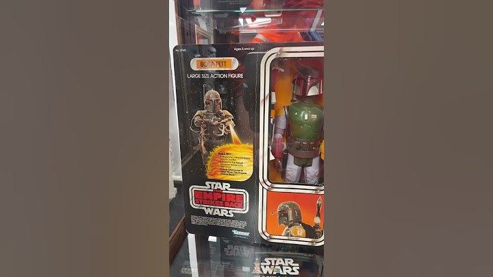 Vintage Kenner Star Wars Boba Fett Collection #shorts #bobafett #starwars