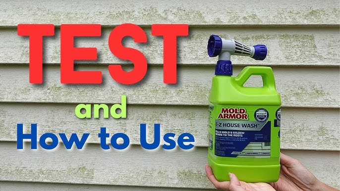  Mold Armor E-Z House Wash – Kills Mold and Mildew- 1 Gallon :  Health & Household