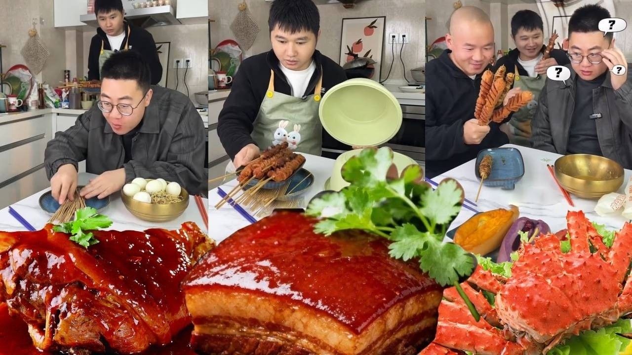 The stingy older brother wanted to use bamboo skewers to trick his cousin.