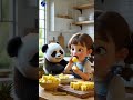 ⭐ Short &amp; CatchyK-Pop Panda Dance! 🐼✨ #youtubeshorts #moralstory @BN Toonz