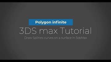 How To Draw Splines on an Object  Surface in 3dsMax