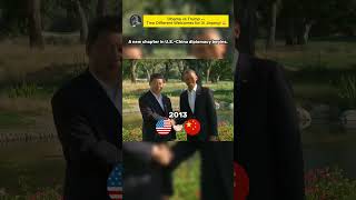 Obama vs Trump — Two Different Welcomes for Xi Jinping! 2013 vs 2026 #trump #obama #shorts