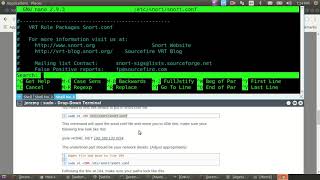 Installing Snort Intrusion Detection System