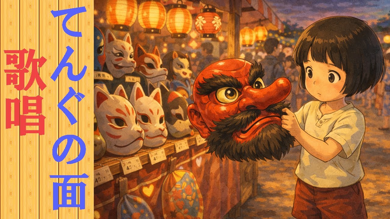 「てんぐの面」歌唱