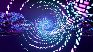 [4K] DinoSkull Tunnels || VJ Loops Pack