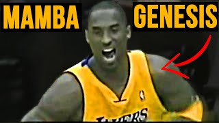 THE MOMENT When Kobe Bryant BECAME BLACK MAMBA