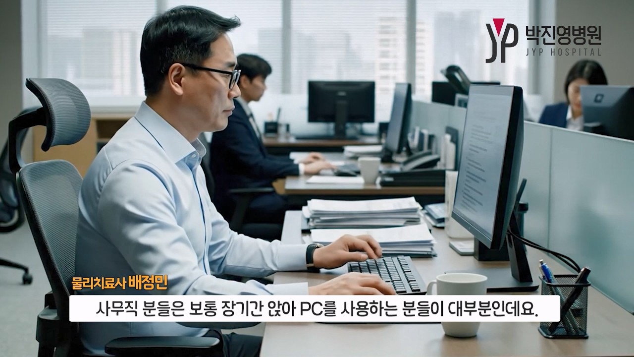 하루 8시간 앉아있는 사무직… 결국 ○○까지 옵니다 #사무직 #직장인통증
