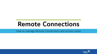 exacqVision - Remote Connections