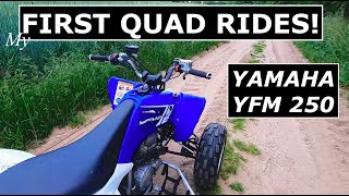 My First Rides - YAMAHA RAPTOR 250