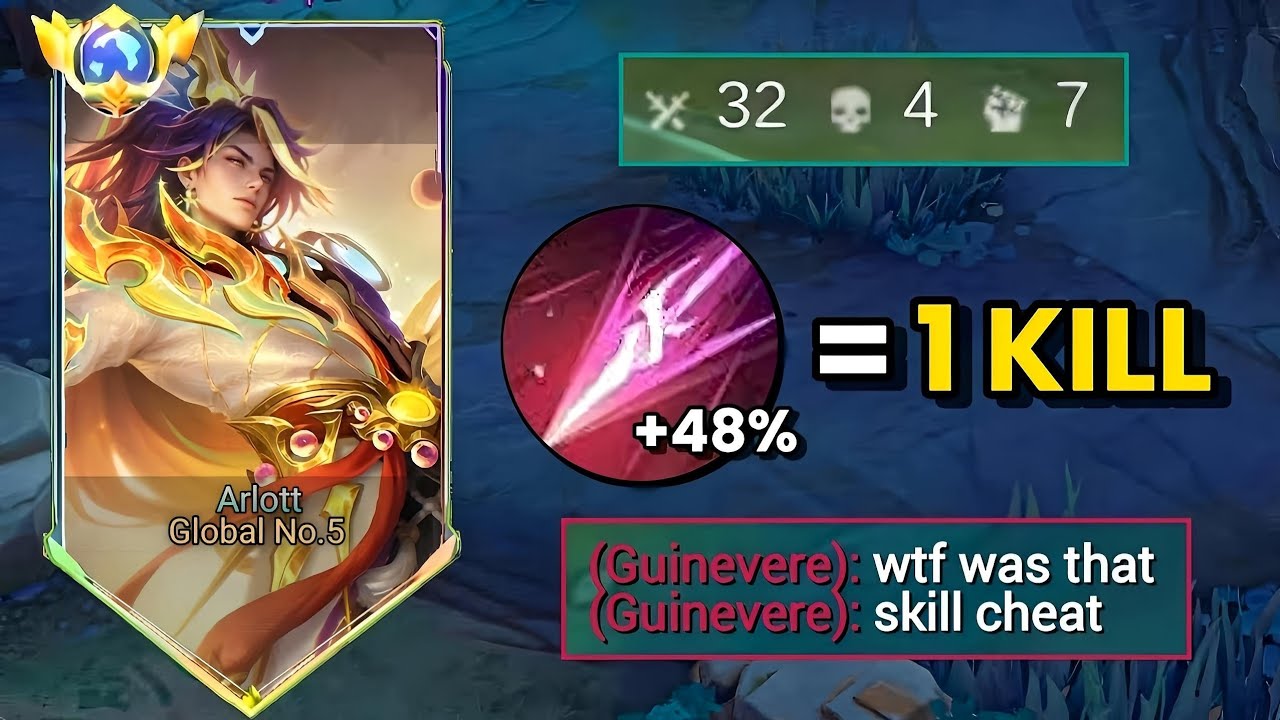 Arlott 1 COMBO DELETE!! This will make Arlott meta in EXP again! (100% Broken) 