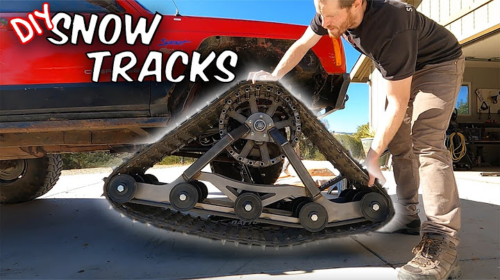 Building DIY Snow Tracks! | Part 1