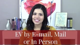 Income Verification's Received by E-mail, Mail or Completed In Person