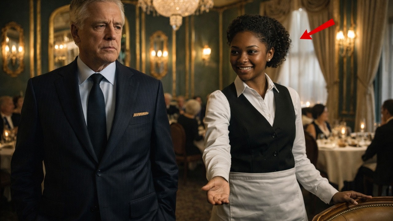 UN MILLIARDAIRE N’OBTIENT PAS DE TABLE À SON ANNIVERSAIRE… JUSQU’À CE QU’UNE SERVEUSE CHANGE TOUT.