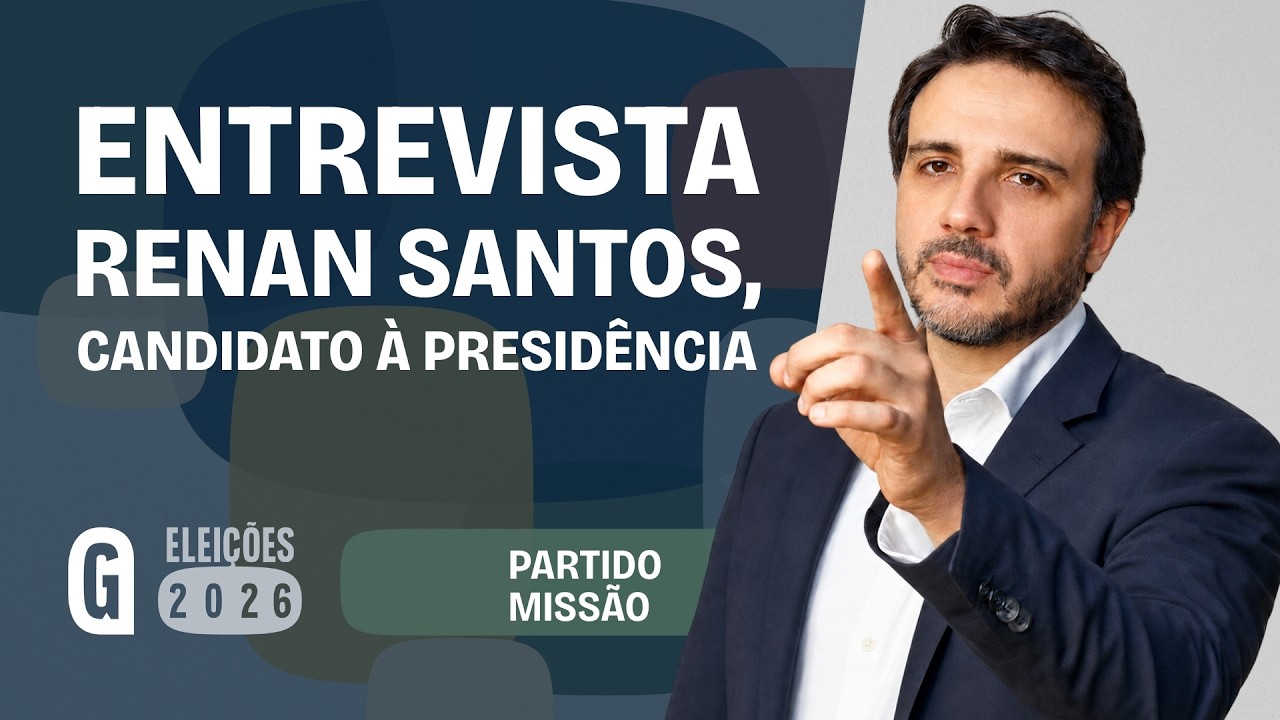 Interview with Renan Santos, Candidate for President of the Republic | 2026 Elections | GAZETA DO...
