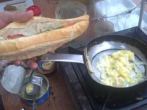 Banh Mi Op La Stall, Hoi An Vietnam