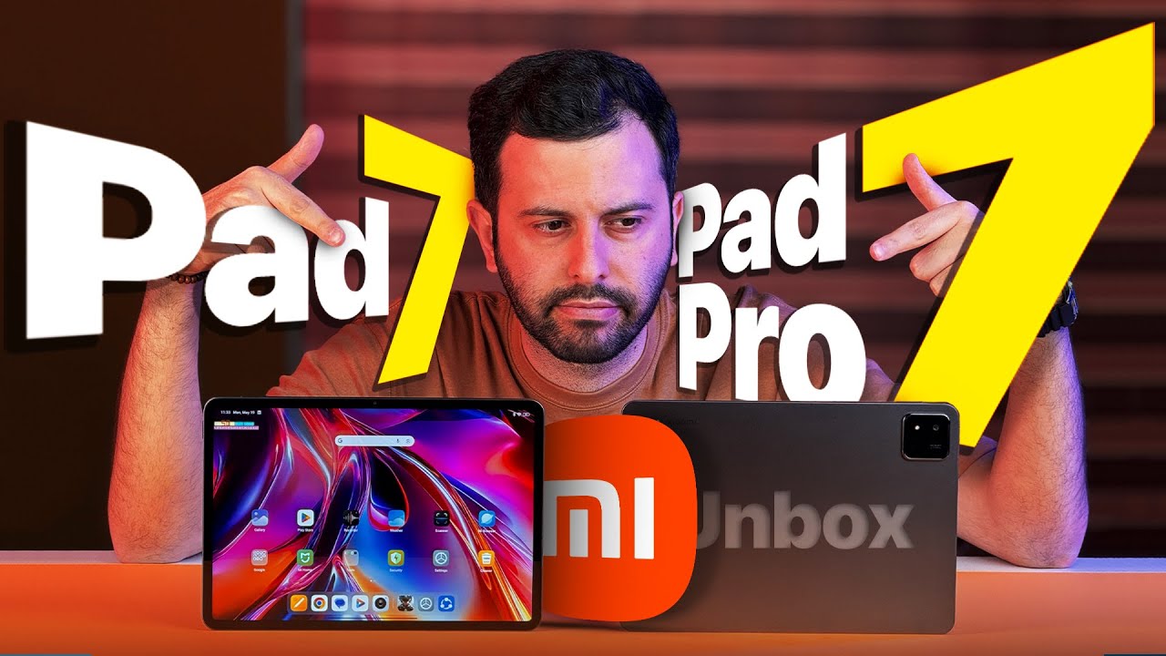 تبلت‌های خوش‌قیمت شیائومی💲آنباکس شیائومی پد ۷ و پد ۷ پرو
