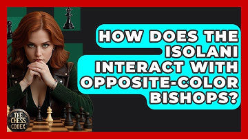How Does The Isolani Interact With Opposite-color Bishops? - The Chess Codex