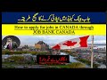 How to search job on job bank canada from pakistan  uae  qatar  oman  saudia  uk  immigration