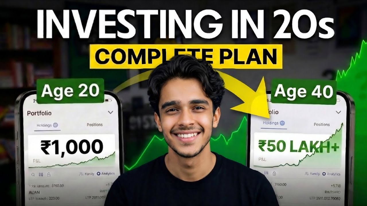 How to Start Investing in Your 20s (Stocks, Mutual Funds & SIP for ...