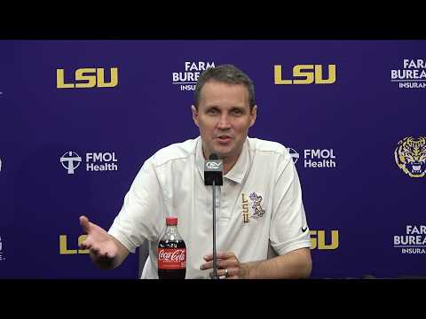 Will Wade Talks LSU Basketball, Keeps Full Roster Under Wraps