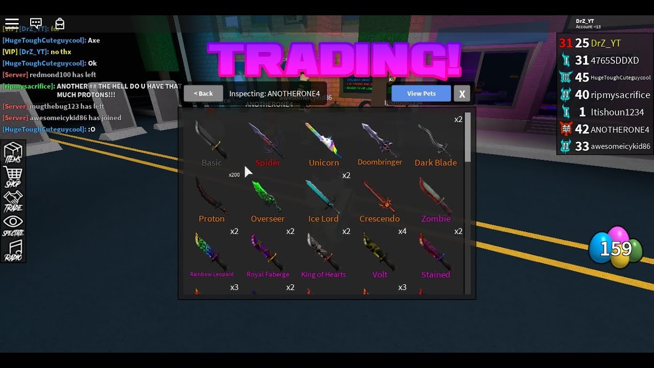 Trade Items Roblox - roblox doombringer