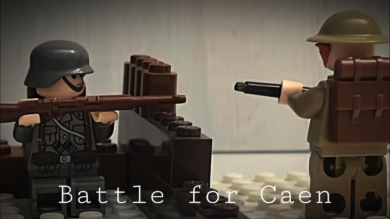 -WW2- Battle for Caen ( Lego Stopmotion ) 2#