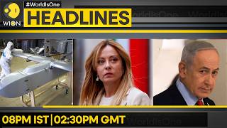 Ukraine Showcases Long-Range Drone | Meloni in Modena To Meet Car Incident Victims | WION HEADLINES